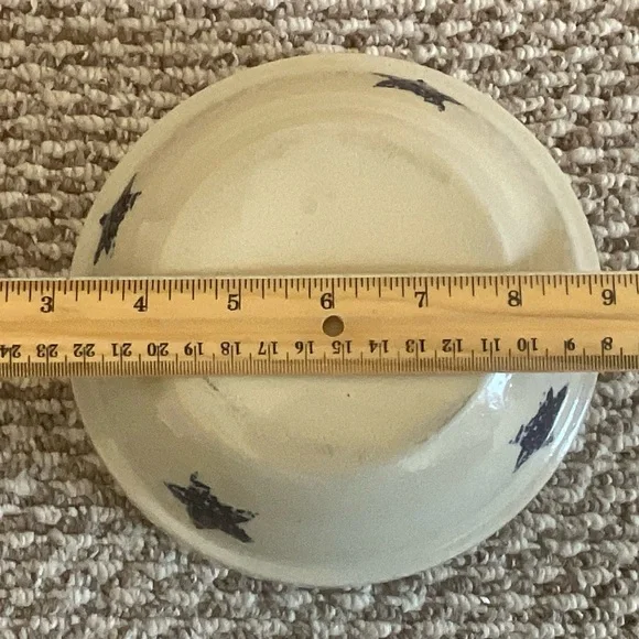 Vintage At Home American Marshall Pottery Serving Bowl - Picture 8 of 16